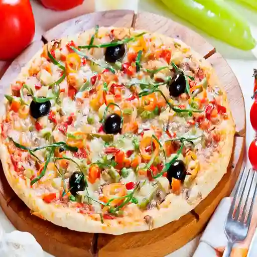 Pizza Vegetariana Familiar