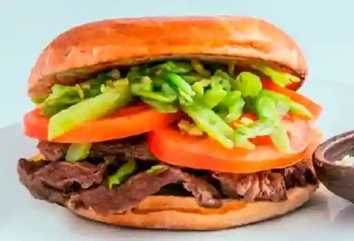 Sándwich de Mechada Chacarero