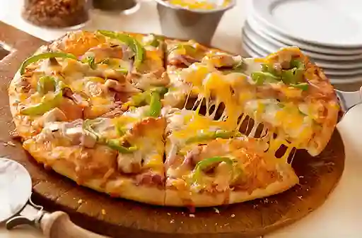 Pizza con Pollo Familiar