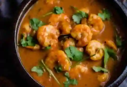 Goan Prawns Curry con Basmati Rice