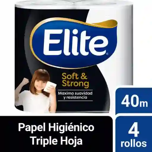 Elite Papel Higienico Soft And Strong Triple Hoja