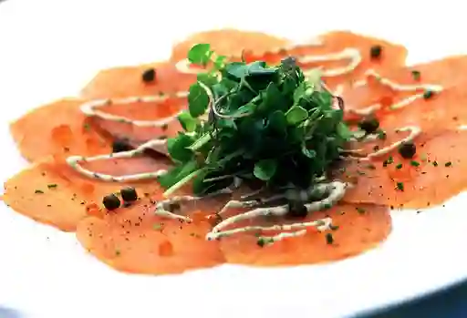 Carpaccio Salmón
