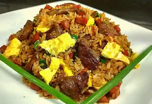 Arroz Chaufa de Carne y Pollo