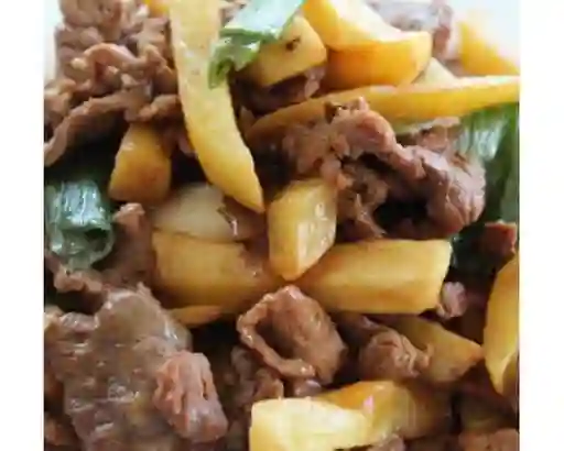 Carne Papas