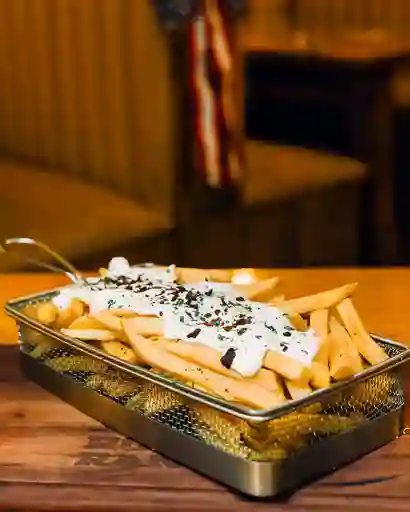 Papas Fritas con Queso