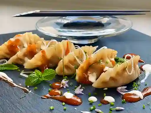 Gyozas de Cerdo y Apio