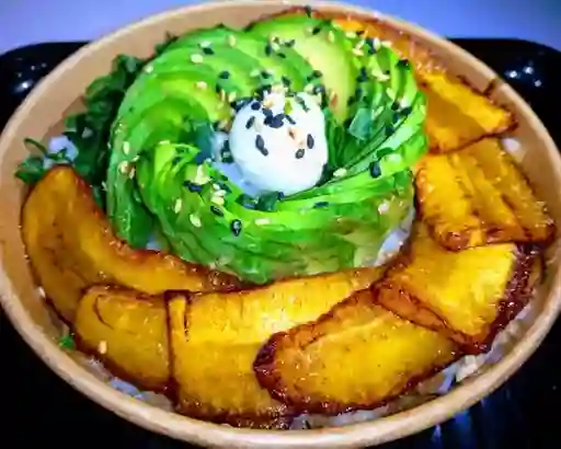 Gohan Vegetariano de Plátano