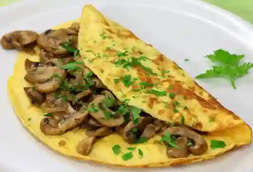 Omelette con Champiñones