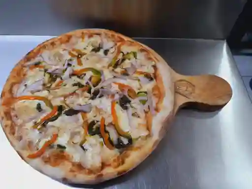 Pizza Pollo Pesto Individual