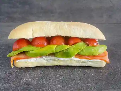 Sándwich de Salmón Ahumado