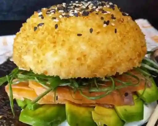 Hamburguesa Sushi Salmón