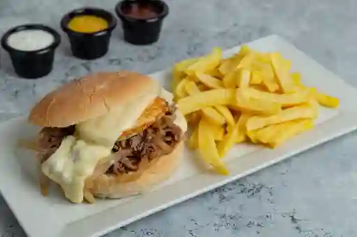 Churrasco a lo Pobre con Papas Fritas