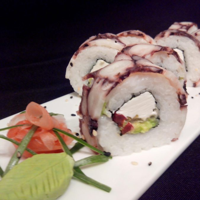 Roll Cheese Pulpo