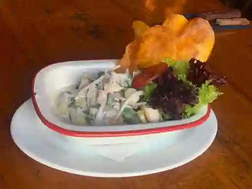 Ceviche de Reineta y Camarón