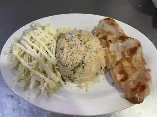 Pollo Plancha/arroz