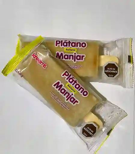 Helado de Plátano Manjar