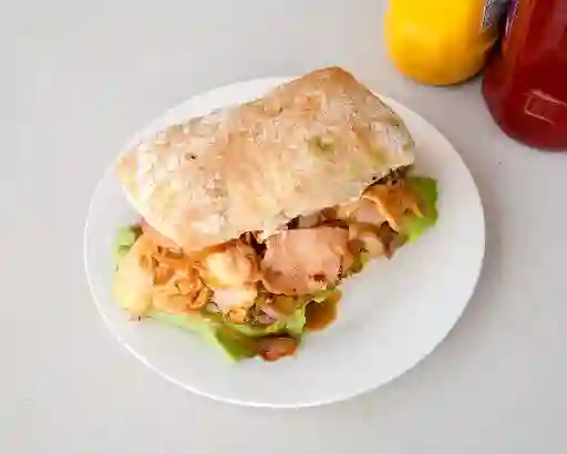 Sándwich Premium con Pollo Teriyaki