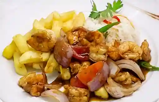 Saltado de Mariscos