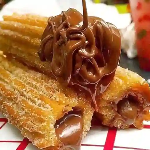 Churro Relleno de Manjar