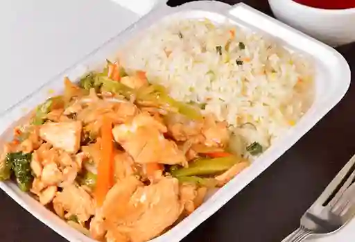 Colación de Pollo Mongoliano