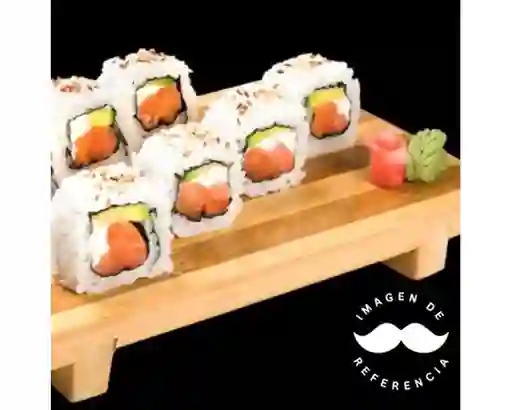 Sushi Camarón, Salmon y Queso Crema