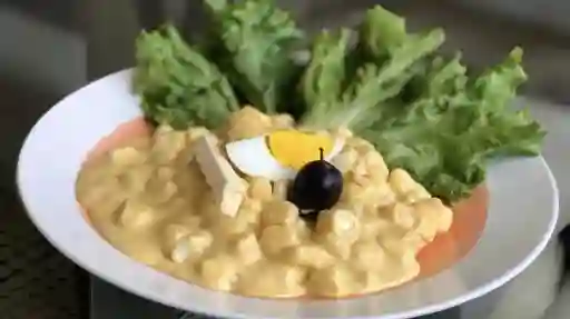 Choclo a la Huancaina