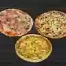 3 Pizzas Medianas 3 Ingredientes