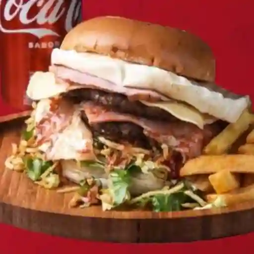 Combo Súper Doble Hamburguesas
