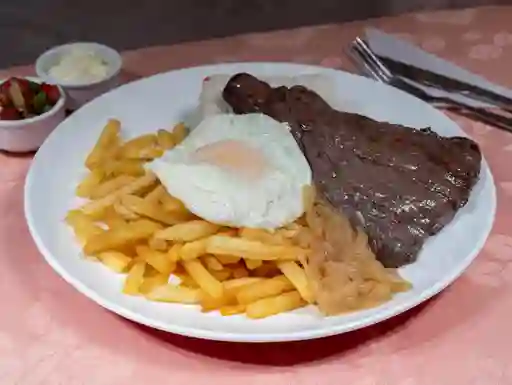 Bistec a lo Pobre