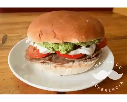 Churrasco con Palta y Mayonesa