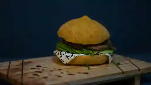 Sushi Burger Champiñón Y Camote