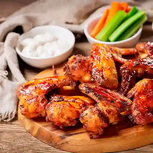 8 Alitas de Pollo Crispy