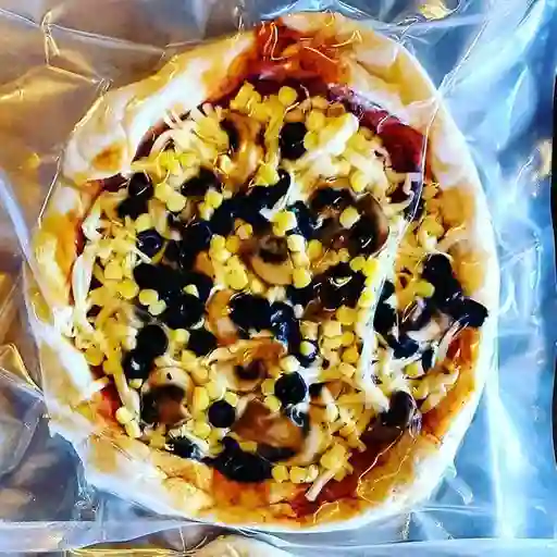 Pizza Vegetariana Horneada Mediana