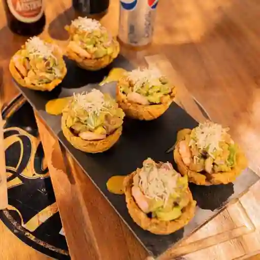 Canastas Queens con Camarón