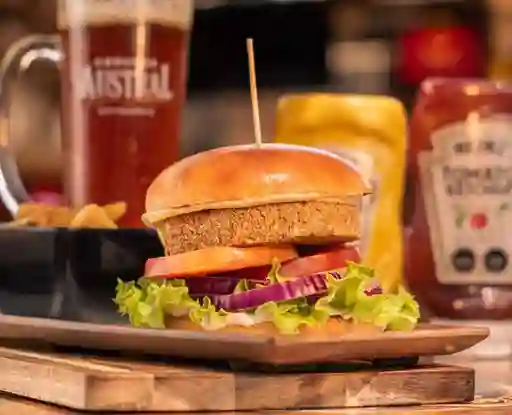 La Veggi Burger de Garbanzos