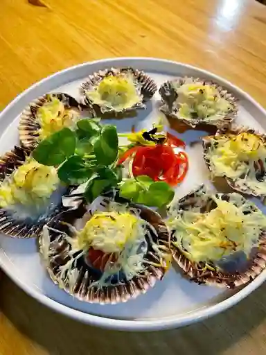 Ostiones Gratinados
