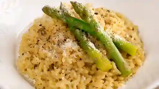 Risotto Pollo Espárrago