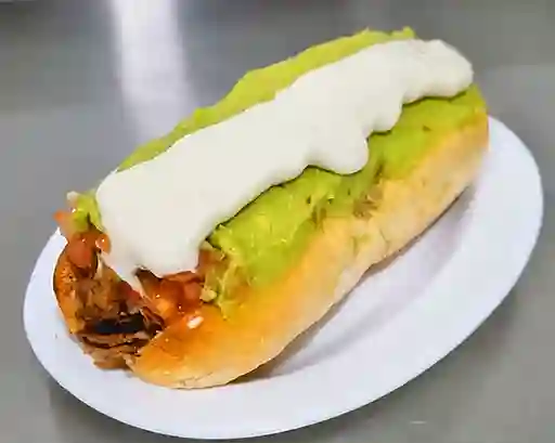 Hot Dog Queso Italiano