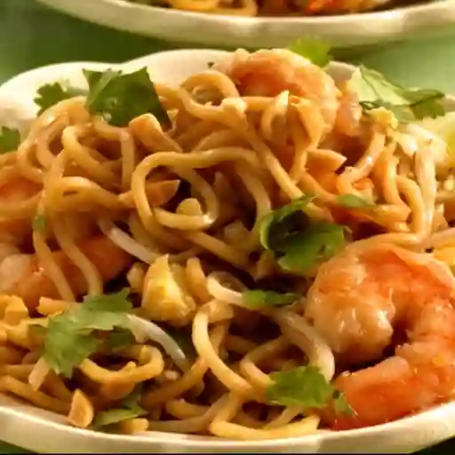 Pad Thai de Camarón