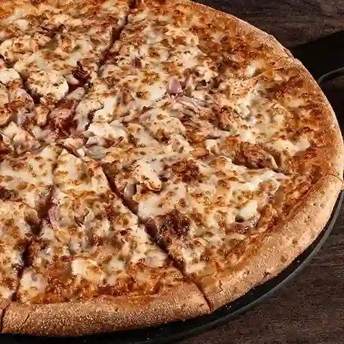 Pizza Pollo Barbecue Xl + Papa Frita
