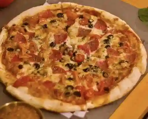 Pizza con Pollito