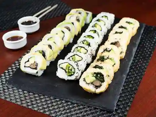 Promo Sushi 30 Piezas Vegetarianas