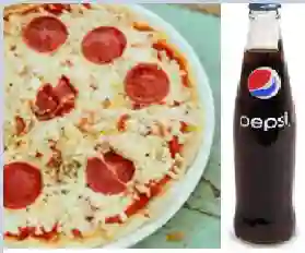 Promo Pizza Pepperoni+pepsi O Coca Cola