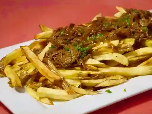 Papas y Mechada Chica