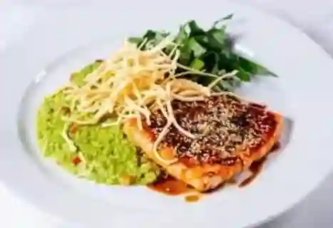 Risotto Quinua Al Pesto con Salmón