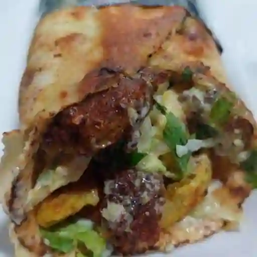 Shawarma Pollo Papas Fritas Grande