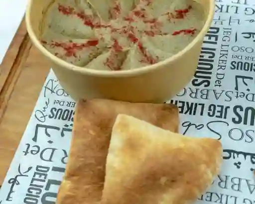 Babaghanoush más Pan Pita