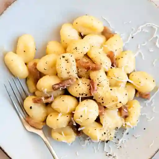 Pasta Gnocchi Carbonara
