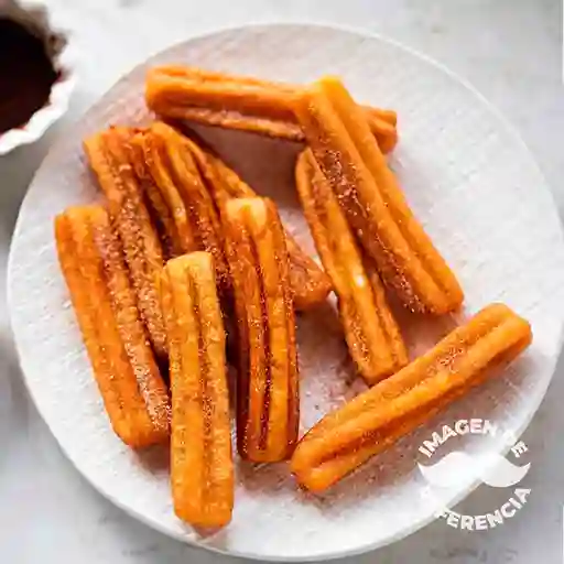 Churros con Azúcar Flor