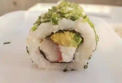 Sushi de Kanikama y Envuelto en Ciboulette